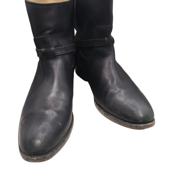 Frye black leather boots size 9 - Picture 15 of 15
